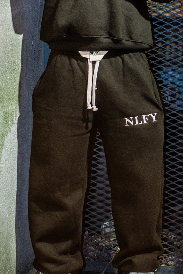 Black QuarterZip Bottoms