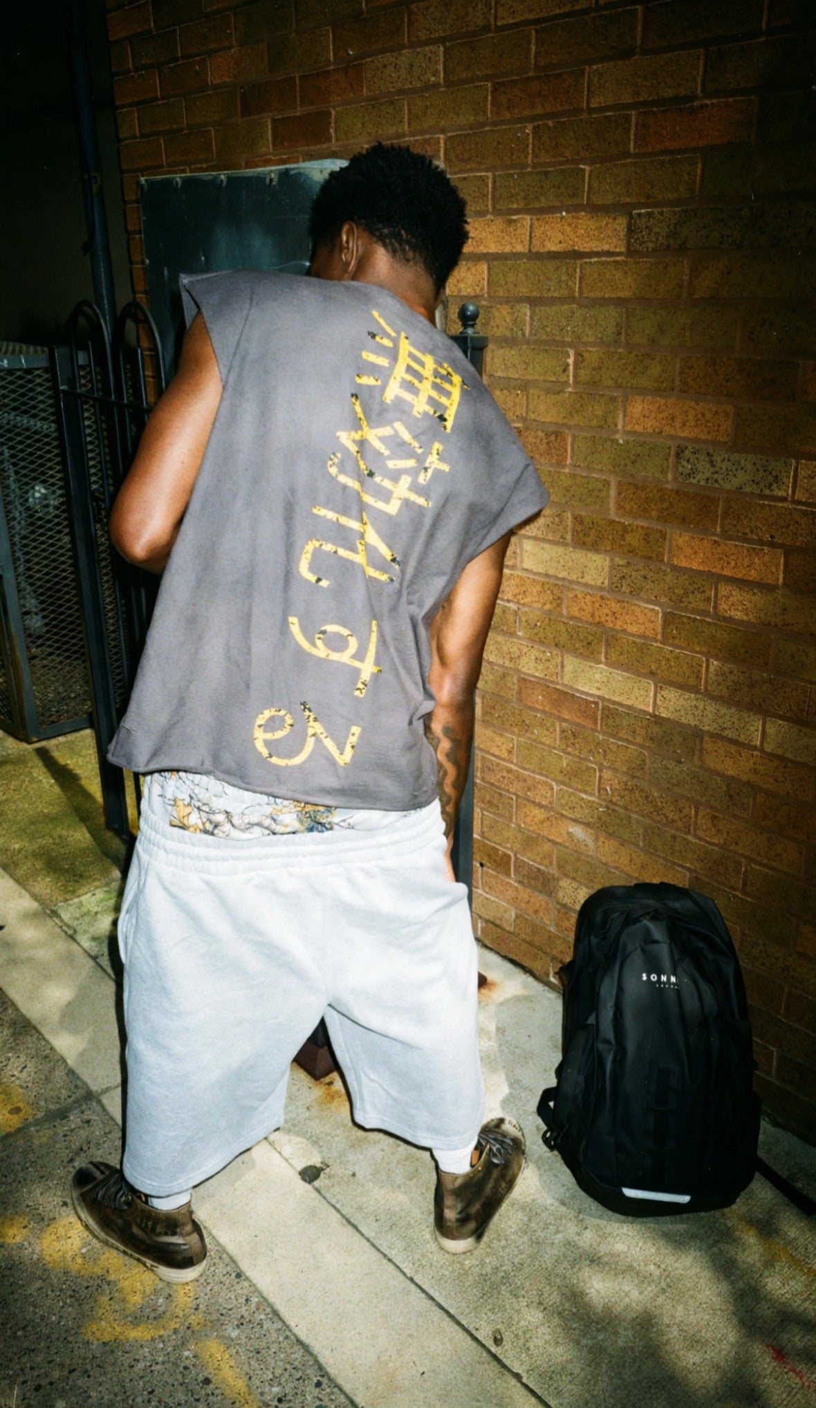 DTG printed sleeveless shirt “Japanese collection”