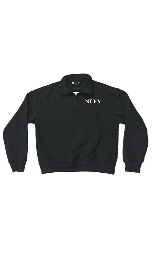 Black QuarterZip Top