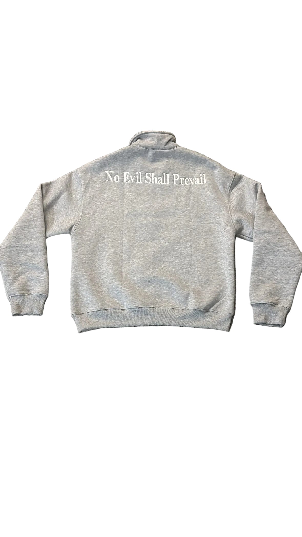 Grey QuarterZip Top