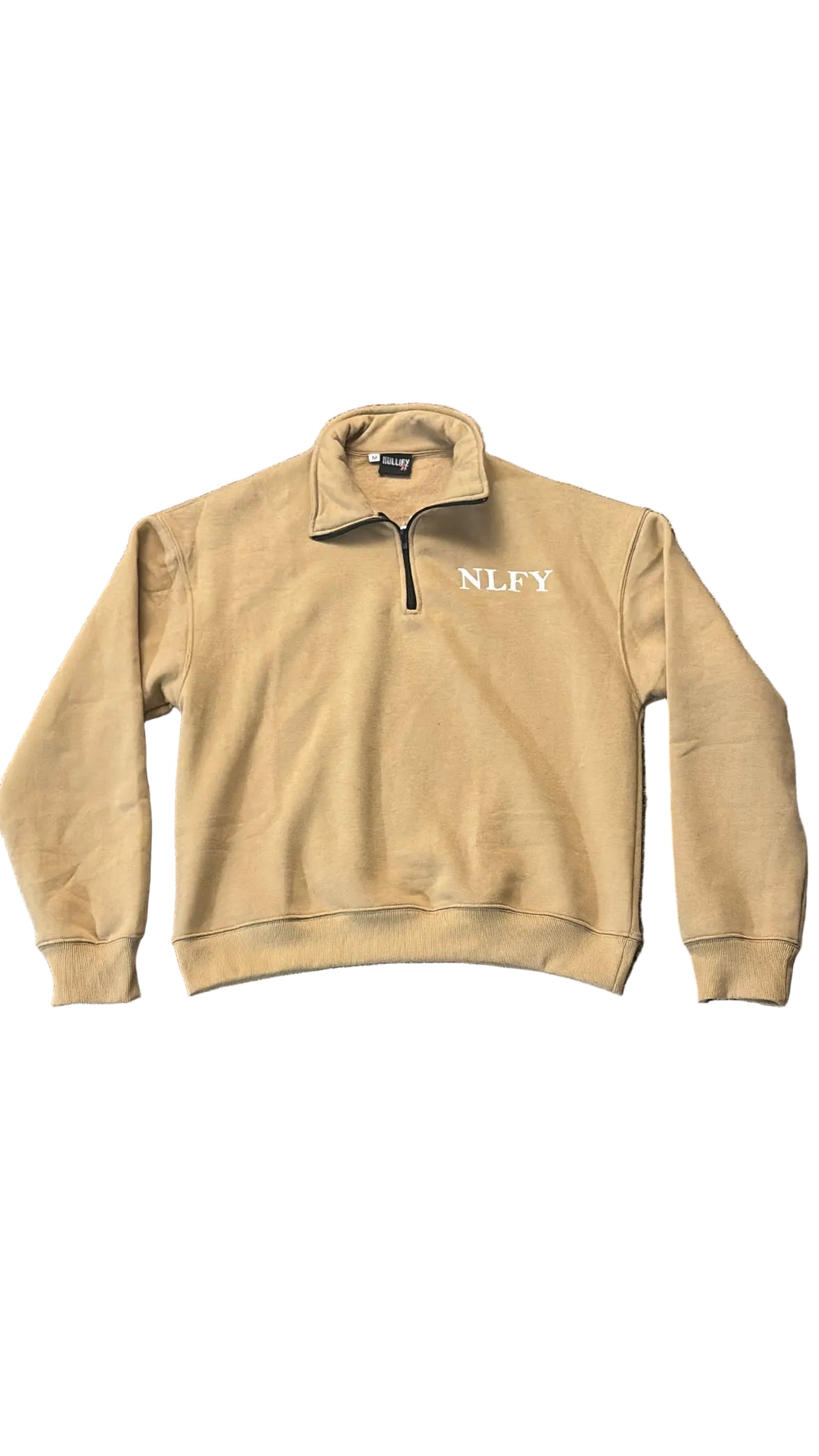 Tan QuarterZip Top