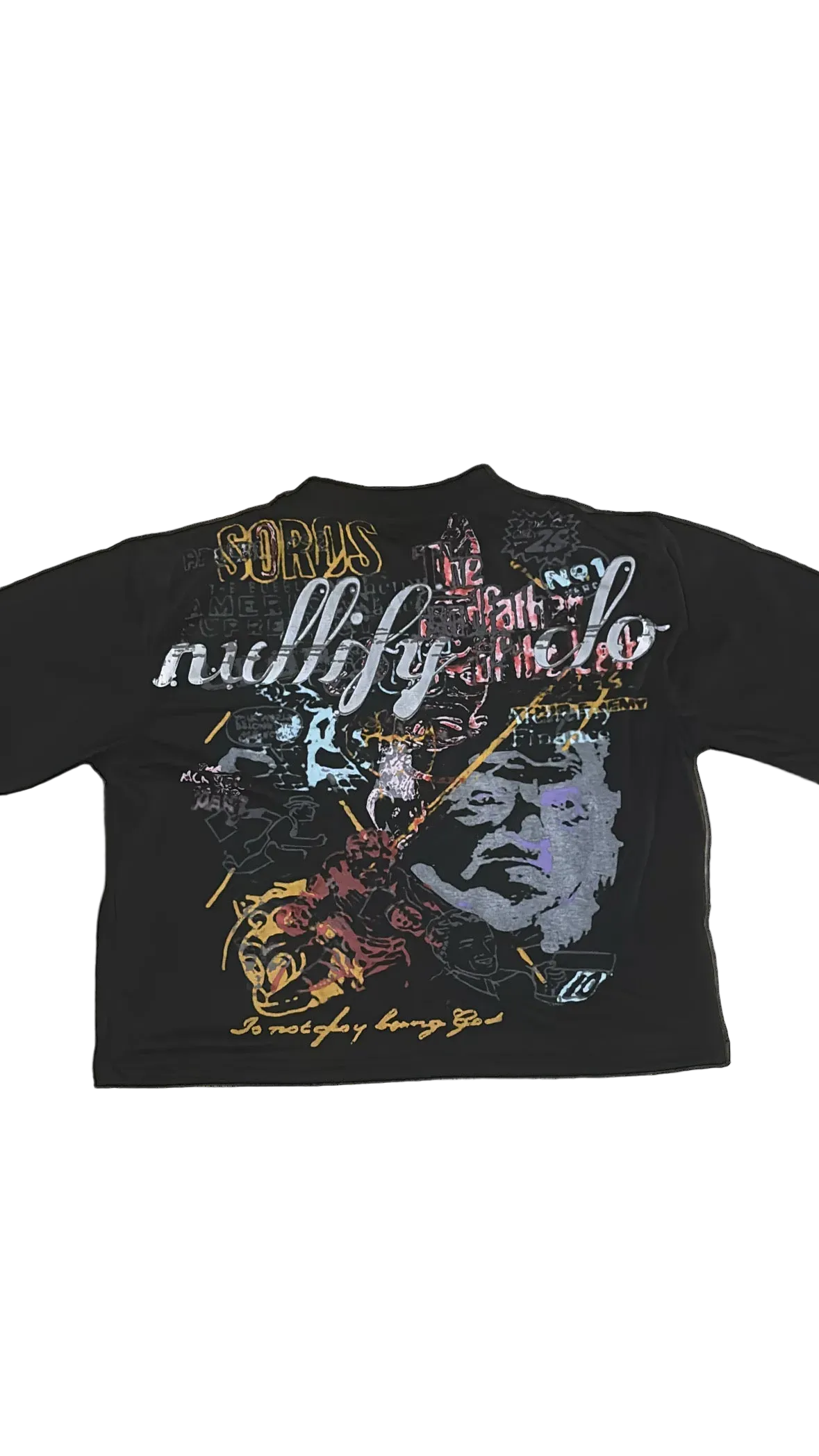 Graphic Boxy nullify shirt